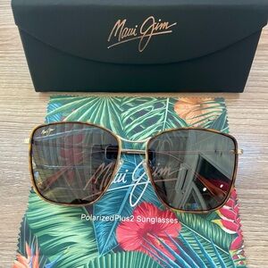 Brand New, Maui Jim Tiger Lily Polarized Sunglasses